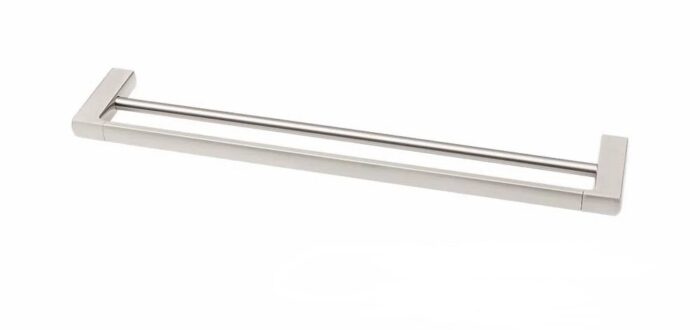 SANDALWOOD 600MM DOUBLE TOWEL RAIL, 4 x Colour Options