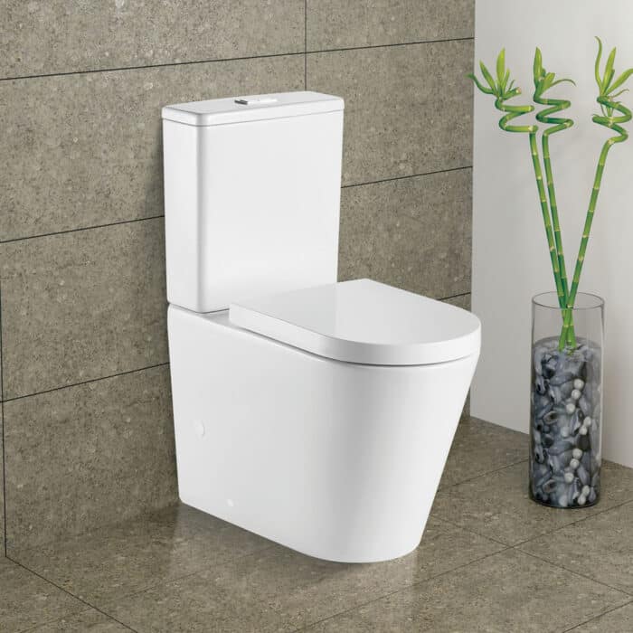 Kaya Extra Height Rimless Back To Wall