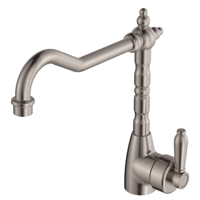 Eleanor Shepherds Crook Basin Mixer, 4 x Colour Options