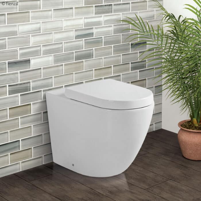 Koko In Wall Cistern Gloss White.