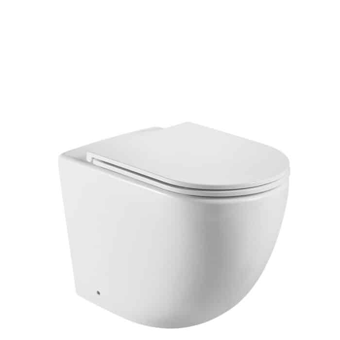 Koko In Wall Cistern Matt White