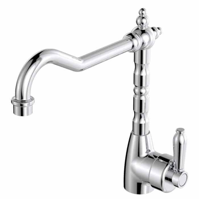 Eleanor Shepherds Crook Sink Mixer, 4 x Colour Options.