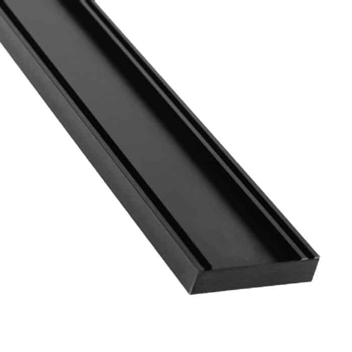Lauxes Aluminium Slimline Tile Insert Grate - Kit