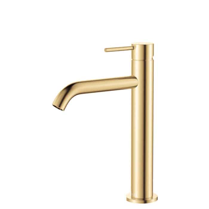 Kaya Basin Mixer Medium Height, 6 x Colour Options.