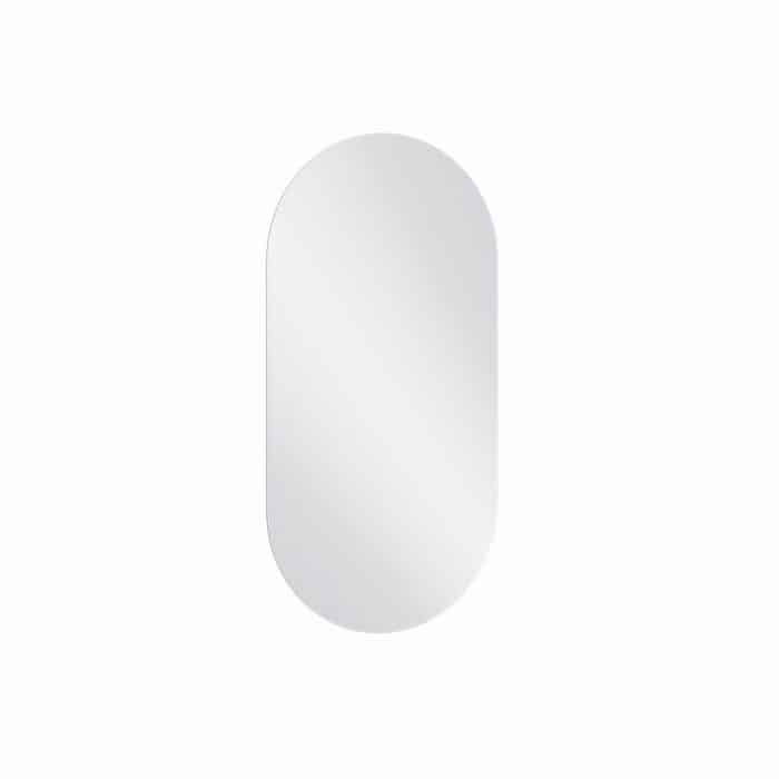 Como Oval Mirror 1150x600 Unframed polished edge