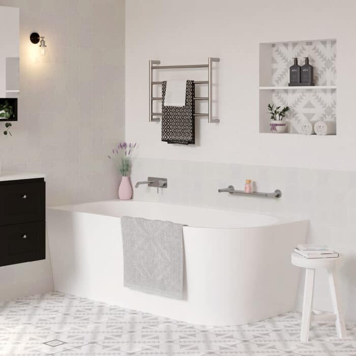 ISABELLA 1700mm Corner Bath Right Hand