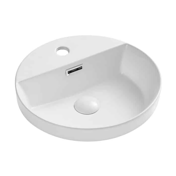 Fienza Reba Semi Inset 1 Tap Hole 355 x 355 x 118