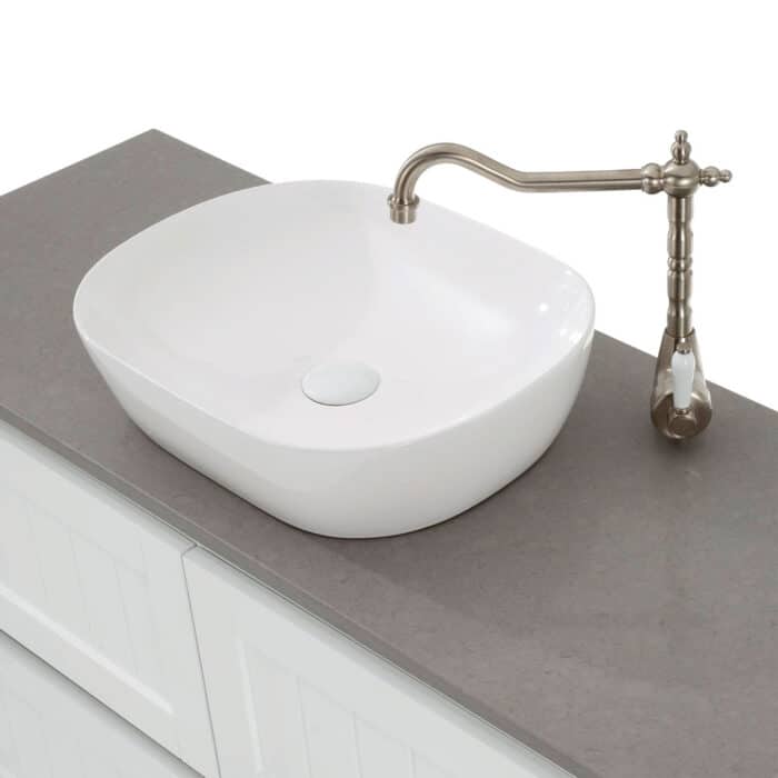 Fienza KOKO Gloss White 465 Above Counter Basin 465 x 375 x 115mm
