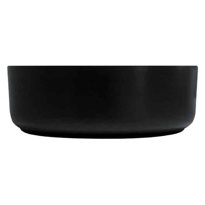 Fienza REBA Above Counter Basin Matte Black 360x360x120