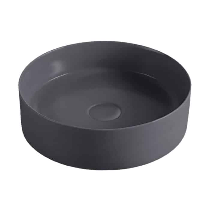 Fienza REBA Above Counter Basin Matte Dark Grey 360x360x120