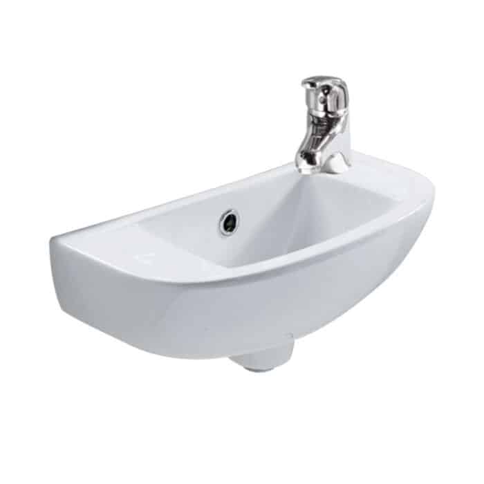 RAK Compact Slim Wall Basin 450x215
