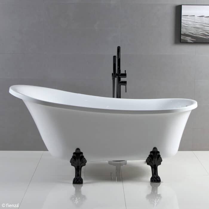 CLAWFOOT Bath 1700x780x780mm Black Feet