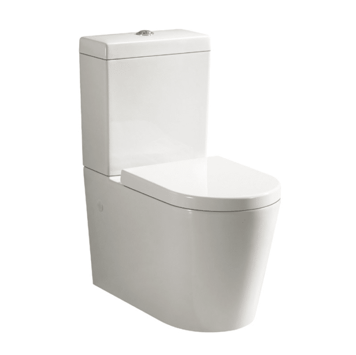Cube Curved Wall Faced Toilet Suite
