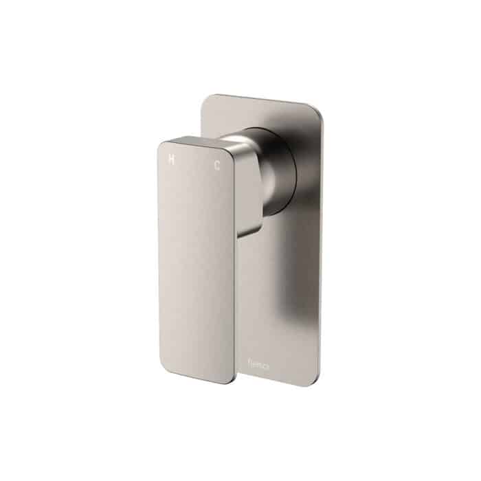 Tono Wall Mixer, Rectangular Plate, 5 x Colour Options.