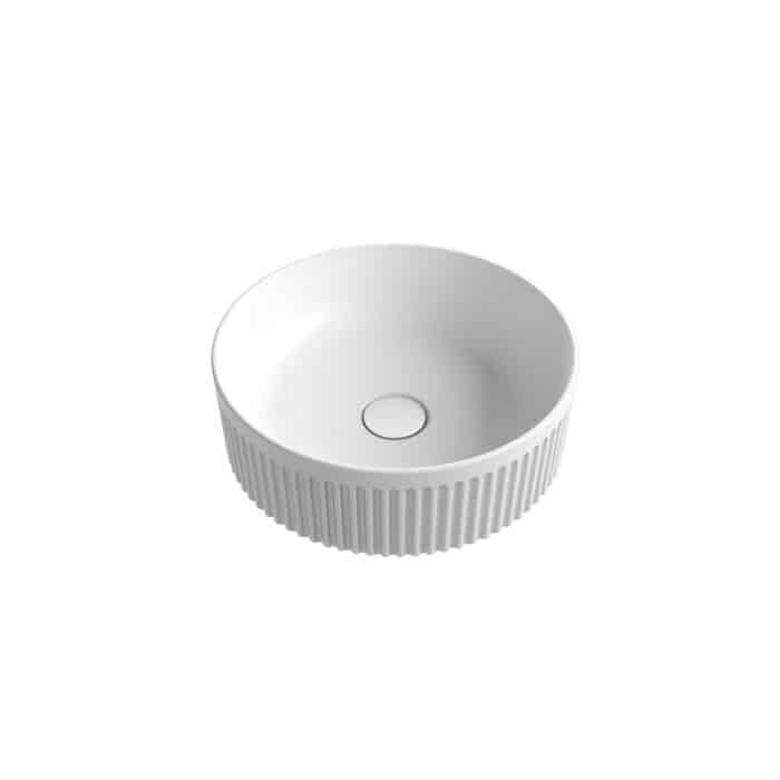 Pride Lilac Matt White Above Counter Basin V Grove 360x360x120