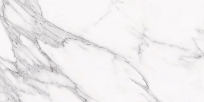 Marble Stone Gloss White Marble Porcelain, 2 x Size Options.