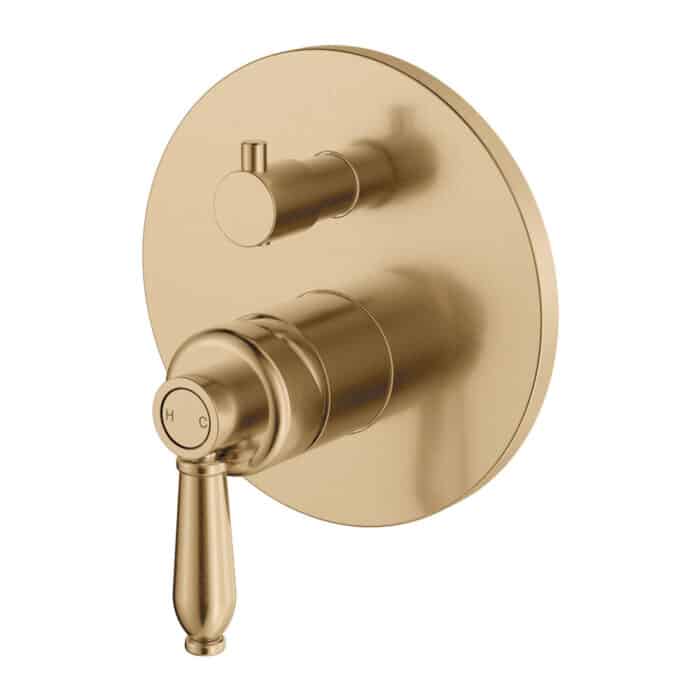 Eleanor Wall Diverter Mixer, 4 x Colour Options