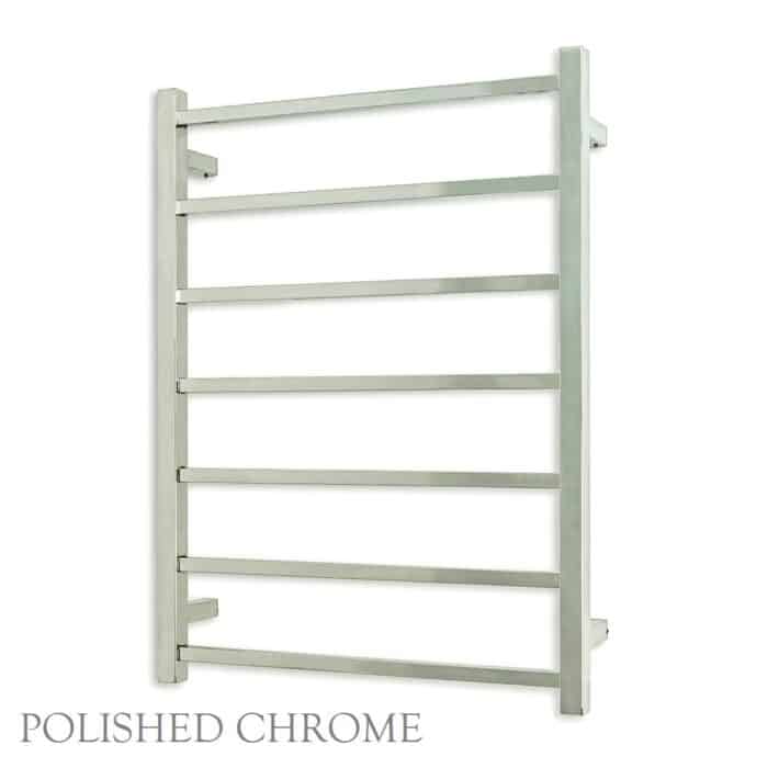 SQUARE 600 x 800mm Heated Towel Ladder, 5 x Colour Options - Image 3
