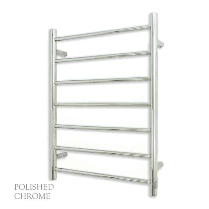 ROUND 600 x 800mm Heated Towel Ladder, 11 x Colour Options - Image 4