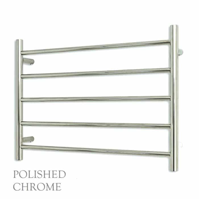 ROUND 750 x 550mm Heated Towel Ladder, 10 x Colour Options. - Image 4
