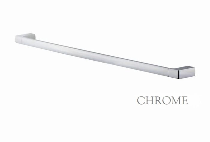 SANDALWOOD 800MM SINGLE TOWEL RAIL, 4 x Colour Options - Image 3