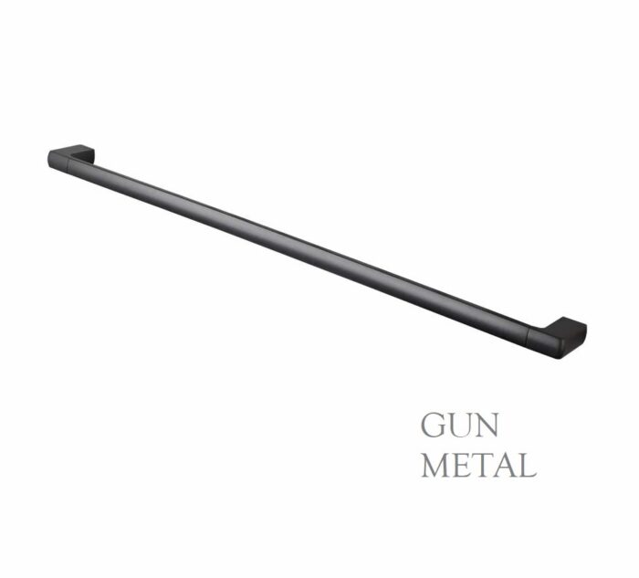 SANDALWOOD 800MM SINGLE TOWEL RAIL, 4 x Colour Options - Image 5