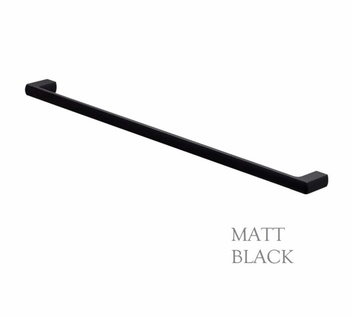 SANDALWOOD 800MM SINGLE TOWEL RAIL, 4 x Colour Options - Image 6