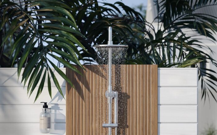 OUTDOOR COMBINATION SHOWER RAIL - SS316 - Image 3
