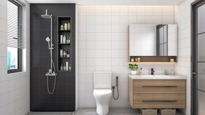 Richmond Plain Black 200x200 Matt - Image 2