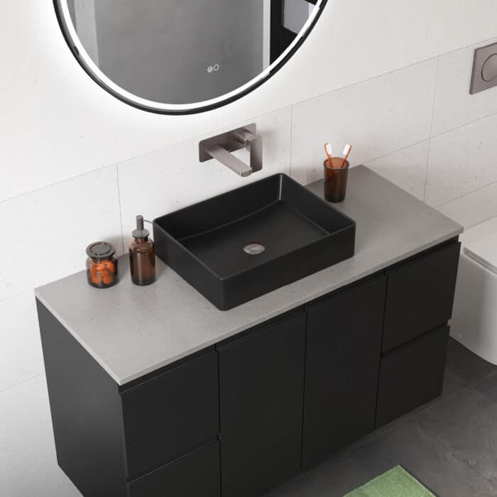 Fienza Top Urban Crete Stone Slab Top Only, 6 x Size Options. - Image 5