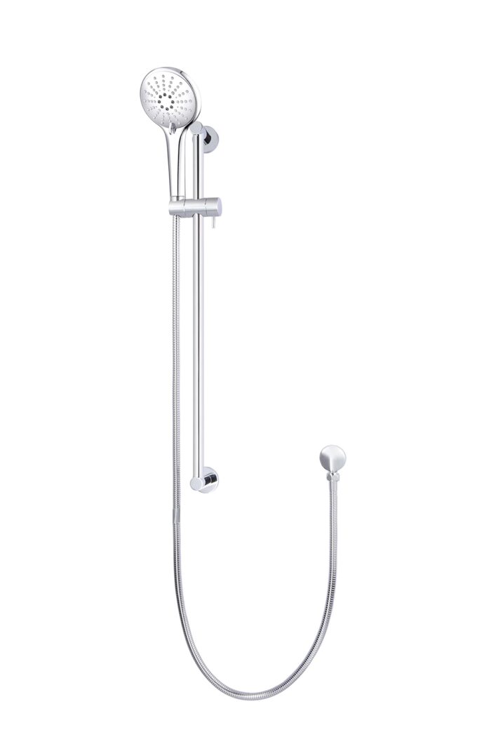Meir Round Three Function Rail Shower, 7 x Colour Options - Image 2