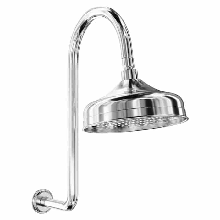 Lillian  Arm and Rose Shower Set, 4 x Colour Options - Image 3