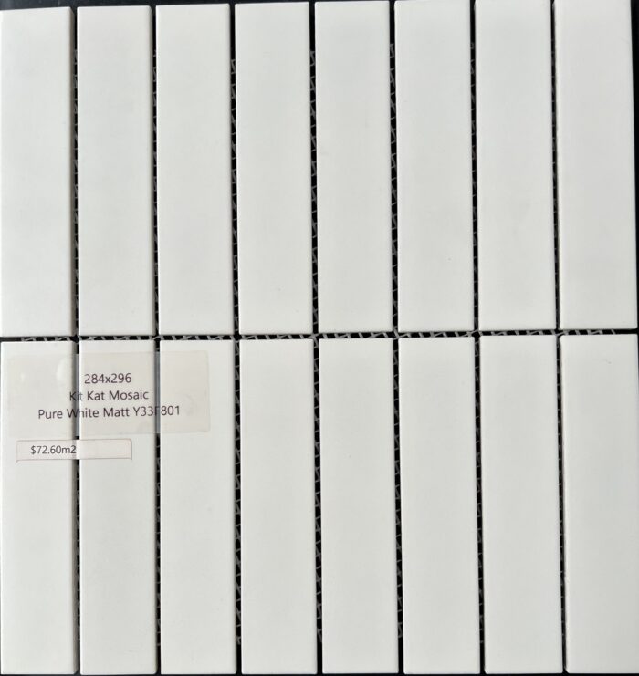 Kit Kat Mosaic Pure White Matt Y33F801 284x296
