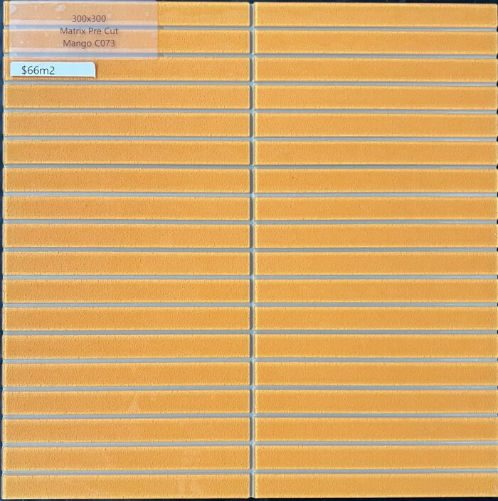 Matrix Mango Pre cut Mosaic Tile 300x300