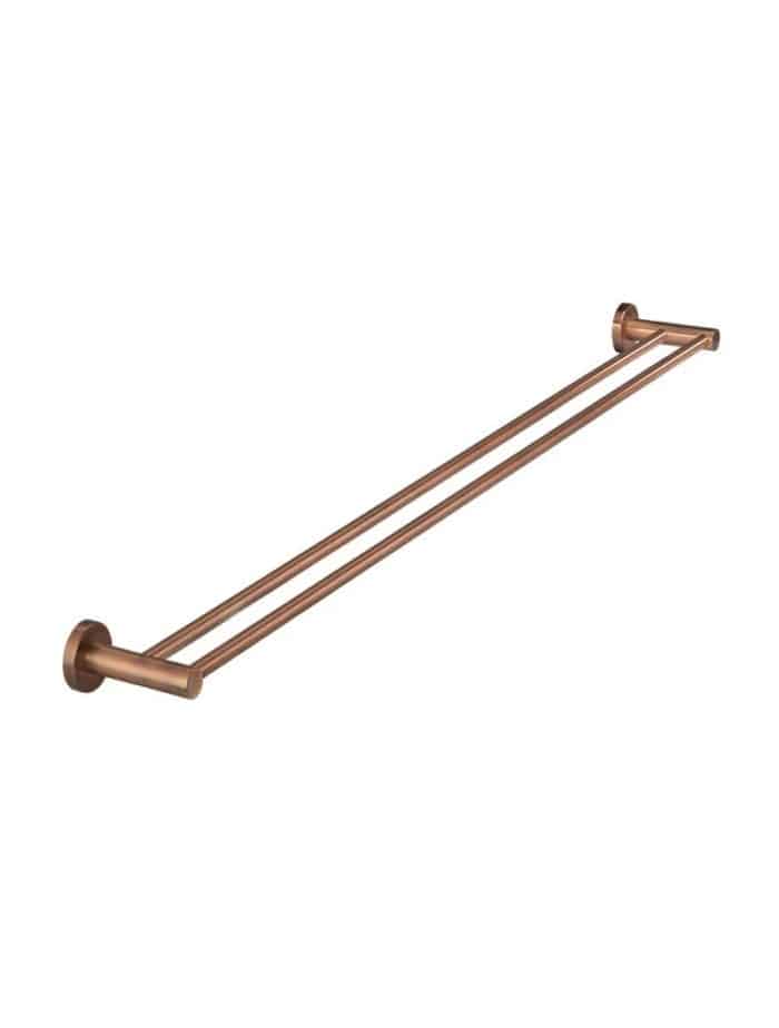 Meir Round 900 Double Towel Rail, 7 x Colour Options