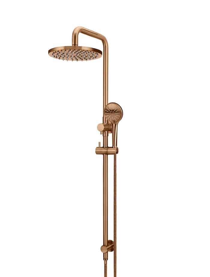 Meir Round Twin Shower, 7 x Colour Options