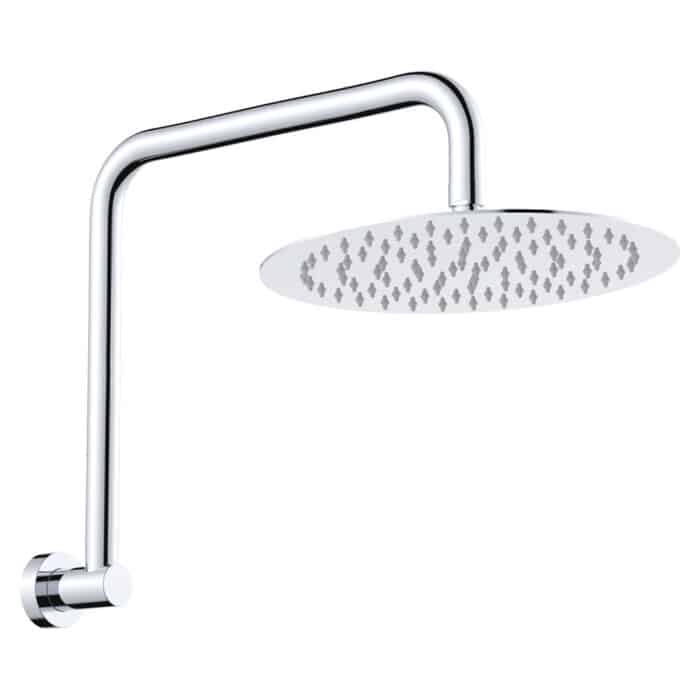Kaya Gooseneck Shower Arm Set, 6 x Colour Options