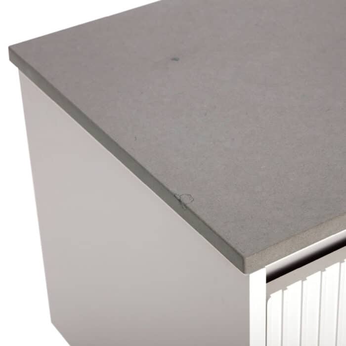 Fienza Top Urban Crete Stone Slab Top Only, 6 x Size Options.