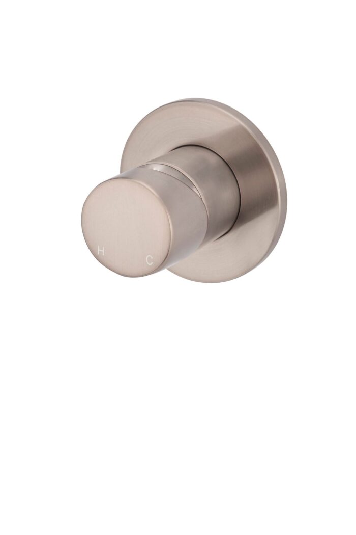 Meir Round Pinless Wall Mixer, 7 x Colour Options