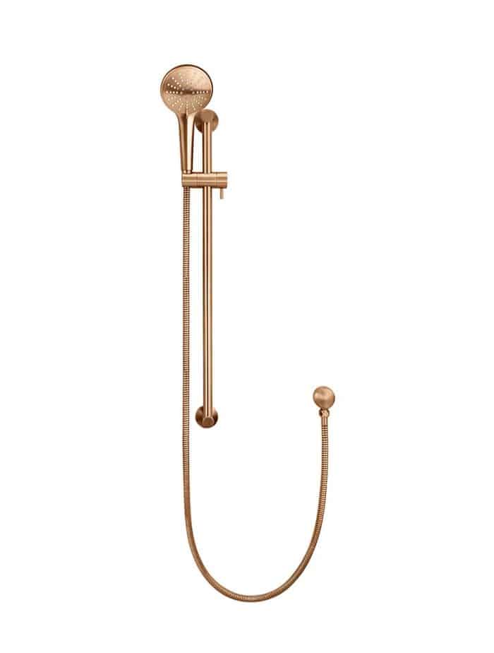 Meir Round Three Function Rail Shower, 7 x Colour Options - Image 8