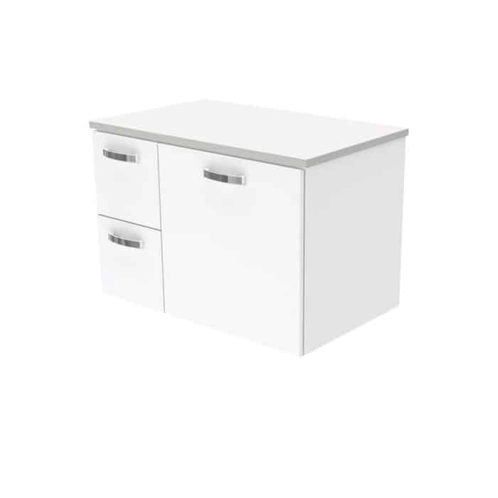 Fienza Cabinet Only, UNICAB Gloss White, Wall Hung, 6 x Size Options. - Image 6