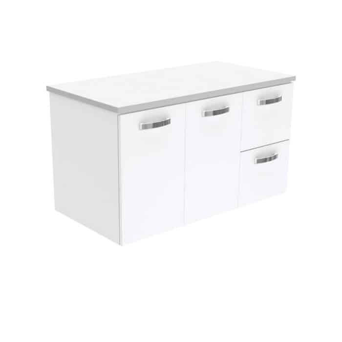 Fienza Cabinet Only, UNICAB Gloss White, Wall Hung, 6 x Size Options. - Image 10