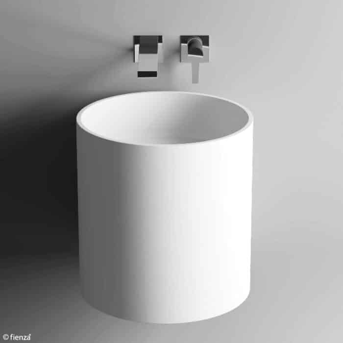 Livo Cast Stone Wall Basin - Image 3