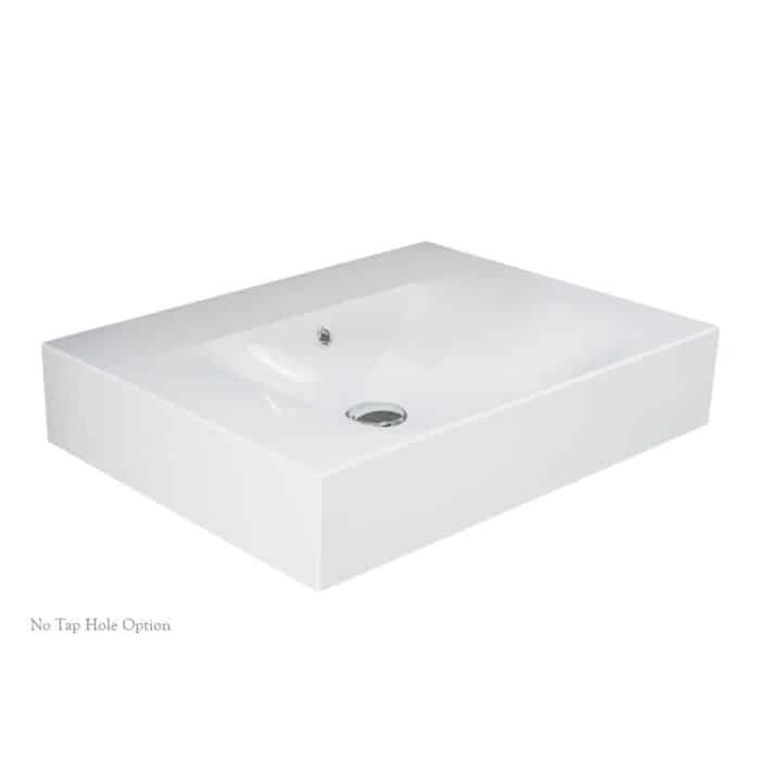 RAK Des 61 Wall Basin, 610x460, 2 x options. - Image 3