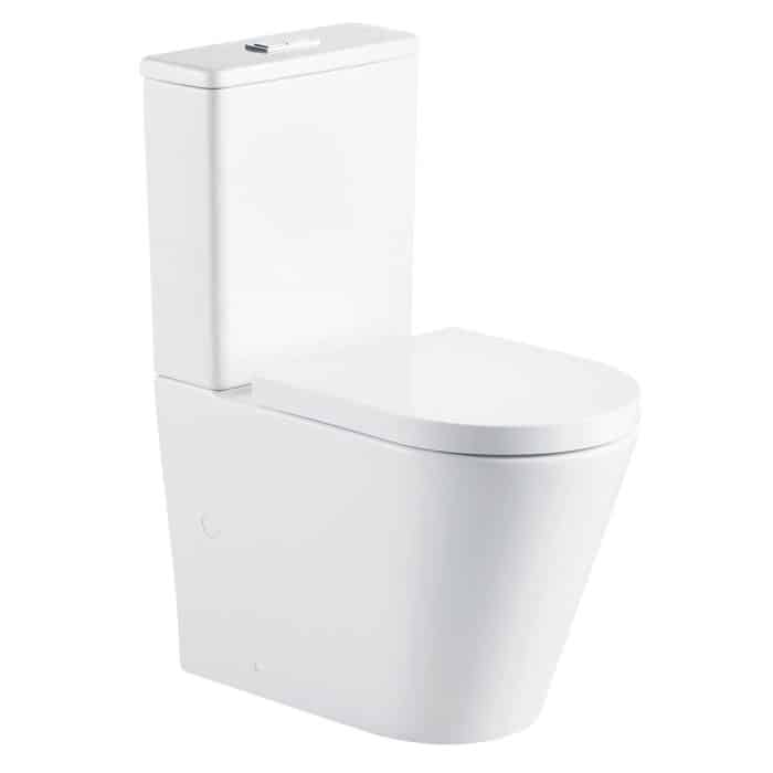 Aluca Back to Wall Toilet Suite, Tornado Flush, Rimless
