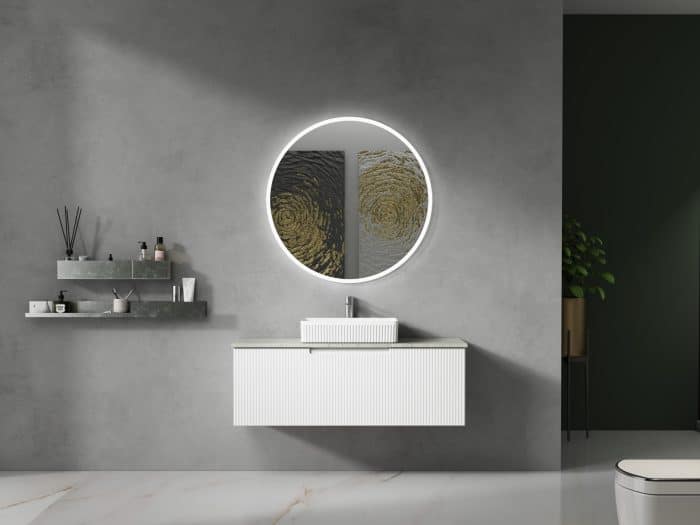 Perla Wall Hung Mark 2, Including Flat Stone Top - Image 8