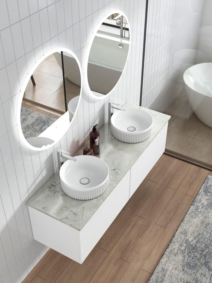 Perla Wall Hung Mark 2, Including Flat Stone Top - Image 11