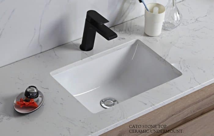 Verona Wall Hung Mark 2, Including Stone Top and Undermount Basin. - Image 2