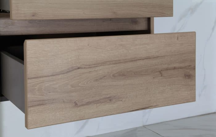 Max All Drawer Wall Hung, Including Flat Stone Top - Image 8
