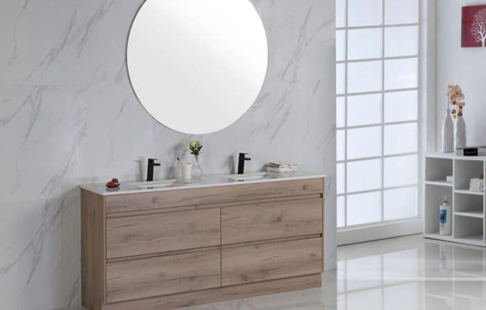 Max All Drawer Floor Standing, Including Stone Top and Undermount Basin